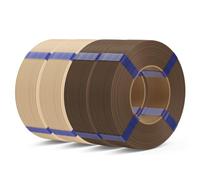 DEEPLEE Filament PLA Basic Refill 1.75mm Brun Beige 4kg