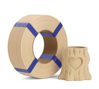 DEEPLEE Filament PLA Basic Refill Beige 1kg de 1.75 mm, Précision Dimensionnelle de +/- 0,02 mm, PLA Basic de Recharge sans Bobine pour Imprimantes 3D FDM