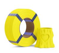 DEEPLEE Filament PLA Basic Refill Jaune 1kg de 1.75 mm, Précision Dimensionnelle de +/- 0,02 mm, PLA Basic de Recharge sans Bobine pour Imprimantes 3D FDM