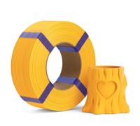 DEEPLEE Filament PLA Basic Refill Jaune Tournesol 1kg de 1.75 mm, Précision Dimensionnelle de +/- 0,02 mm, PLA Basic de Recharge sans Bobine pour Imprimantes 3D FDM