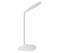 DEEPLITE Lampe de Bureau/de chevet LED avec col de cygne flexible à 3 niveaux de luminosité, fonctionne à piles, Contrôle Tactile Protection des Yeux 5 W, pour dortoir, bureau, chambre à coucher