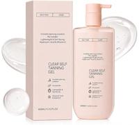Deepwily Clear Self Tanning Gel, Deepwily Intensive Tanning Gel, Accelerateur De Bronzage, Huile De Bronzage, Activateur De Bronzage, Pour Un Teint Intense Et Durable, Hydrate, 400ml