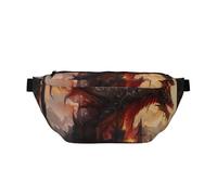 Deer Family Under The Tree Sac de poitrine de sport pour homme et femme Sac banane de voyage pour course à pied, randonnée, cyclisme, entraînement, multicolore, Taille unique, Sac à dos de