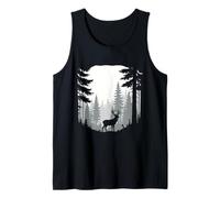Deer Forest - Buck Hunting Lover Big Game Hunter Débardeur