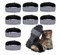 Deer Hunting Gear | Elastic Felt Thick Deer Bait Scent Felt Attractant S | Deer Bait Felt Pads 8-Piece Deer Hunting Shoe Scent Pad For Adults Men Women Outdoor Trail Tree Stand Forest Field s