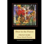 Deer in the Forest: Franz Marc Cross Stitch Pattern