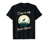 Deer is My Spirit Vêtements d'animaux pour des âmes paisibles T-Shirt