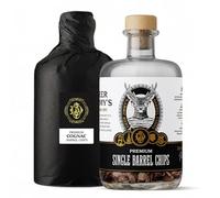 Deer Jimmy's® Cognac DIY - Cognac à faire soi-même avec des chips de cognac de qualité supérieure - Excellent cadeau pour les hommes, Noël, la fête des pères, la Saint-Valentin et un anniversaire.