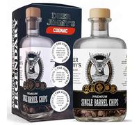 Deer Jimmy's® DIY Cognac Cadeaux Homme, Meilleurs fûts de Cognac | Créez Votre Propre Cognac avec du chêne Premium, Vieillissement en fût pour Tout spiritueux, Cadeau Homme Original