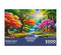 Deer Puzzle De 1000 Pièces : Renforcez Les Liens Fraternels chez Les Enfants avec Un Jeu Commun Absolument Éblouissant.
