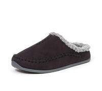 Deer Stags Chaussons Nordiques pour Homme, Microsuède Noir, 48 EU