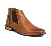 Deer Stags Men's Argos Memory Foam Dress Comfort Casual Fashion Cap Toe Chelsea Boot