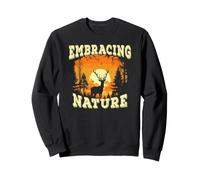 Deer Sunset Landscape Hunting Hunter Buck Sweatshirt