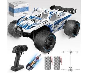DEERC 9003E 1:14 Voiture télécommandée, Camion Tout-Terrain RC Haute Vitesse 40 km/h, Voitures Tout-Terrain RC 4 Roues motrices, Jouets Monster Truck Rapides et extrêmes, Cadeaux Enfants et Adultes