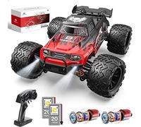 DEERC 9500E Voiture RC Tout-Terrain 1:16, Voiture 4×4 à Grande Vitesse 35 km/h avec 2 Batteries, Camion 2,4 GHz Car pour Adultes et Enfants…