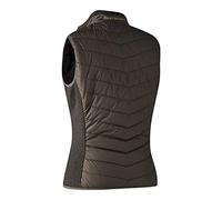 Deerhunter Lady Caroline rembourré Gilet en Tricot Brown Feuille