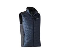 Deerhunter Moor rembourré Gilet en tricot bleu foncé