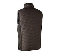 Deerhunter Moor Rembourré Waistcoat W. Brown Feuille Knit