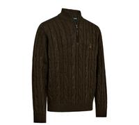 Deerhunter - Randall Knit with 1/2-Zip - Pull - S - art green