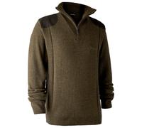 Deerhunter - Sheffield Knit with Zip Neck - Pull en laine - 3XL - cypress