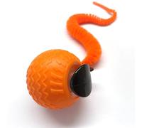 Deeriz Jouet interactif pour chat d'intérieur, balle rapide avec queue, boules de chat mobiles automatiques pour chats adultes ennuyés, jouet à bille roulante automatique à 360°, deux vitesses de