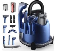 Deerma - DEM-BY200 - Nettoyeur Vapeur et Aspirateur Sec et Humide, 850W, 5 Brosses Spécialisées