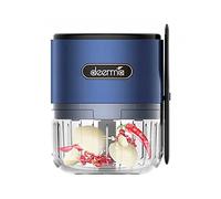 Deerma JS100 hachoir électrique 0,15 L 40 W Noir, Bleu, Transparent