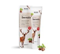 DEERMALIN Crème au suif de cerf | Avec écorce de chêne et huile de mélisse indienne | En cas de sollicitation de la peau | Soin traditionnel des mains et des pieds