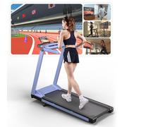 DeerRun Raceable Tapis de Course Pliable Adapté aux Appareils Portables de Haut-Tech, Tapis de Course Inclinable Max158kg sous Le Bureau, Tapis Roulant avec AI Surveillance et Courses Multi-Coureurs