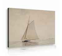 Deertweet Home Voile hors toile Art mural Imprimer Image Winslow Homer Peinture pour Salon Décor Esthétique moderne Affiche encadrée des murs 40x65cm Cadre intérieur