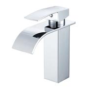 DeerValley Robinet pour lavabo de salle de bains, mélangeur cascade, en laiton