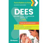 DEES Diplôme d'état d'éducateur spécialisé Méthodologie et conseils - Guy Deudon - Studyrama Eds - broché - Scolaire / Universitaire