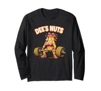 Dee's Nuts Gym Mommy pour Les Femmes musclées Qui soulèvent des Charges Lourdes Manche Longue