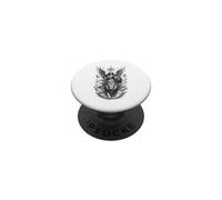 Déesse ailée Lion Guardian Céleste Guerrier Art PopSockets PopGrip Adhésif