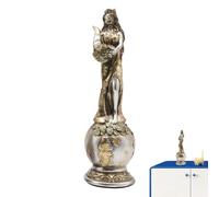 Déesse aveugle Fortunaa - Figurine de déesse aveugle Fortunna Cold Cast Bronze | Déesse du Bonheur Statue de Déesse Grecque en résine, Figurine symbolique du bonheur pour la décoration