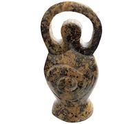 Déesse céleste OMS Statuette en stéatite naturelle