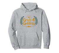 Déesse de 4e année : succès élémentaire de la Couronne Royale Sweat à Capuche, Unisexe pour Adultes, Gris Chiné, L