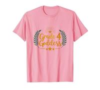 Déesse de 4e année : succès élémentaire de la Couronne Royale T-Shirt, Homme, Rose, L