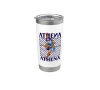 Déesse de la guerre antique - Athena Gobelet isotherme en acier inoxydable double paroi