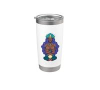 Déesse de la religion yoruba - Yemoja Gobelet isotherme en acier inoxydable double paroi