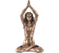Déesse de la Terre Gaia en position lotus - Couleur bronze par Veronese