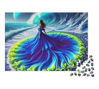 Déesse des Océans Puzzle 1000 Pièces pour Adultes Art Relaxant 52x38cm/1000pcs
