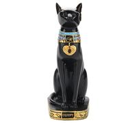 Déesse égyptienne De Chat, Statuette Chat égyptien, Statue Décoration égypte Antique, Statue Decoration Interieur, Sculpture De Collection Noir Pour La Maison De Bureau, La Décoration De Jardin