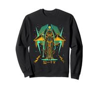 Déesse Égyptienne Hathor Rétro Style Années 80 Sweatshirt
