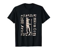 Déesse égyptienne Hiéroglyphe Motif mythologie égyptienne T-Shirt