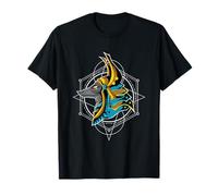 Déesse égyptienne Hiéroglyphe Mythologie égyptienne Design Audacieux T-Shirt