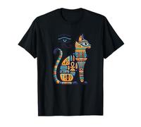 Déesse égyptienne Hiéroglyphe Mythologie égyptienne Design Lune T-Shirt