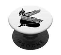 Déesse égyptienne Maat Love Égypte Archéologie PopSockets PopGrip Adhésif