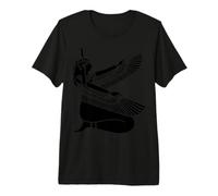 Déesse égyptienne Maat Love Égypte Archéologie T-Shirt Haut de Gamme