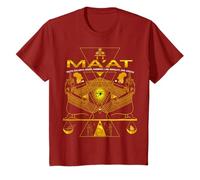 Déesse égyptienne MA'AT MAAT Science de la géométrie sacrée T-Shirt